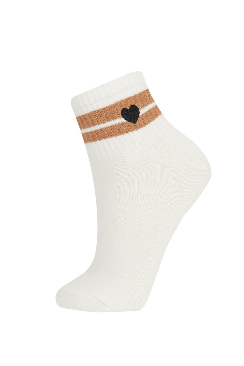 DeFacto Multicolour Woman Woman 3 piece Long Socks Casual - Image 4